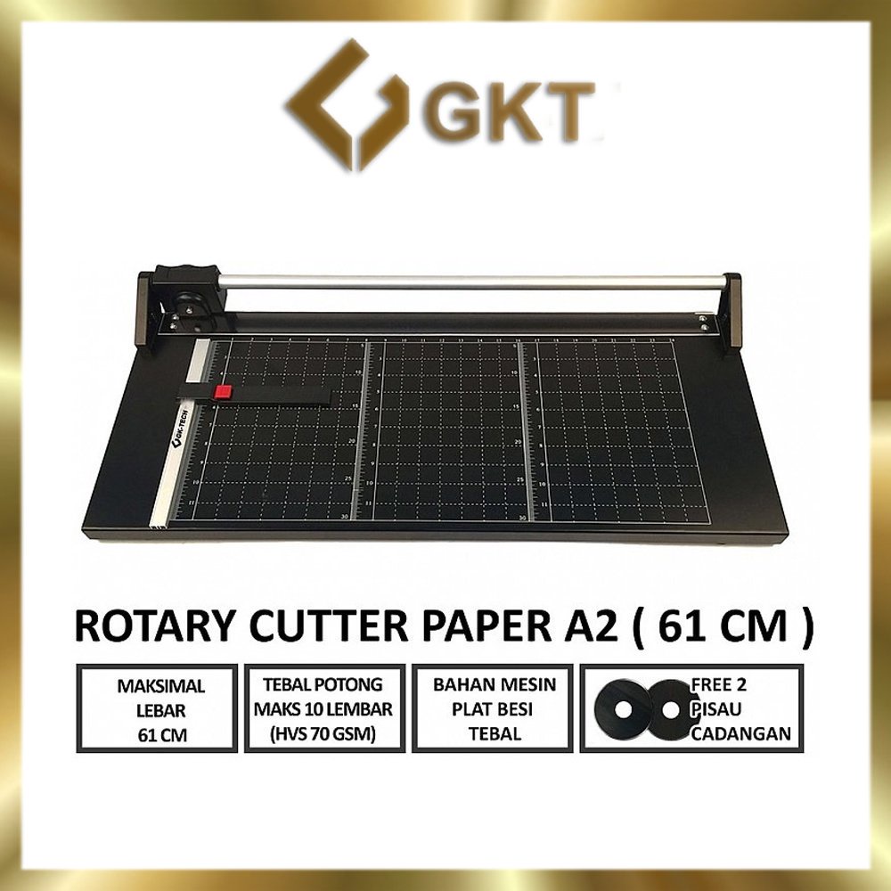 Rotary Paper Cutter Trimmer A4 / A3 Vertikal dan A2 / A1 Vertikal - Alat Potong / Pemotong kertas HVS, Kertas foto Photo glossy, Silky, Sticker, Art Paper, A3, A4, A5, A6, Pas Photo