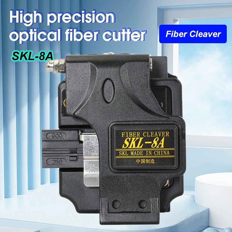 Fiber Cleaver SKL 6C 8A ORIGINAL Fiber Optic Cleaver Cable Cutter Cleaver Optik SKL-6C SKL-8C High Precision Cutting Knife FTTH