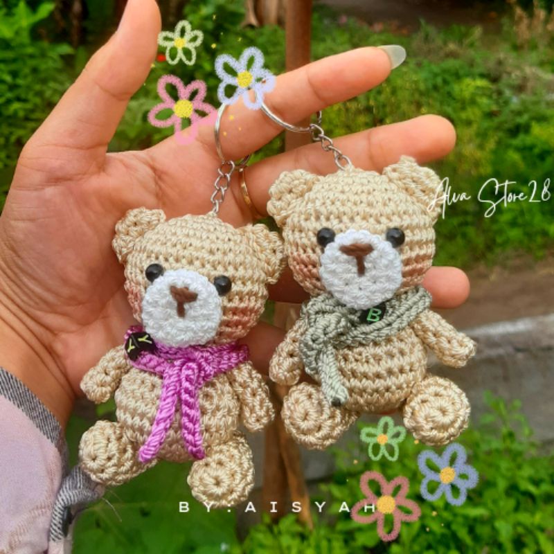 Gantungan Kunci | Boneka Rajut | Amigurumi | Boneka Amigurumi