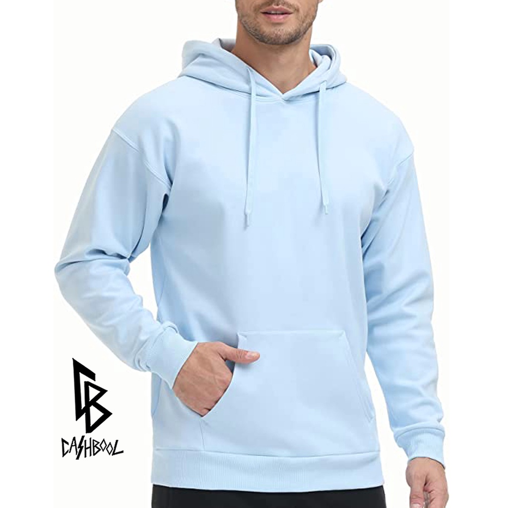 CASHBOOL Hoodie Basic Tebal Polos Sweatshirt  Overasize Size M-XXL ( Pria &amp; Wanita )