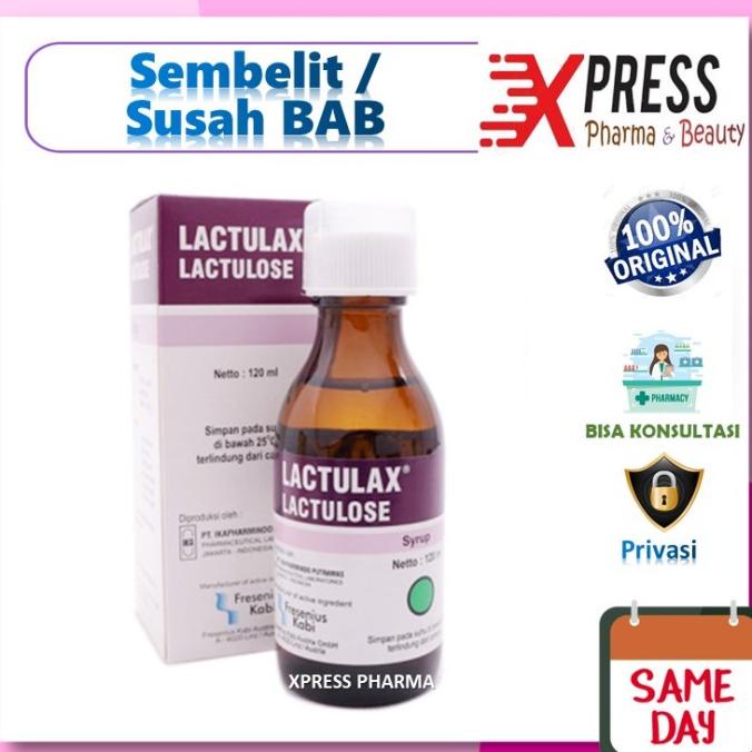 

XPRESS Lactulax 60 ml sirup sembelit Lactulak laktulak len01