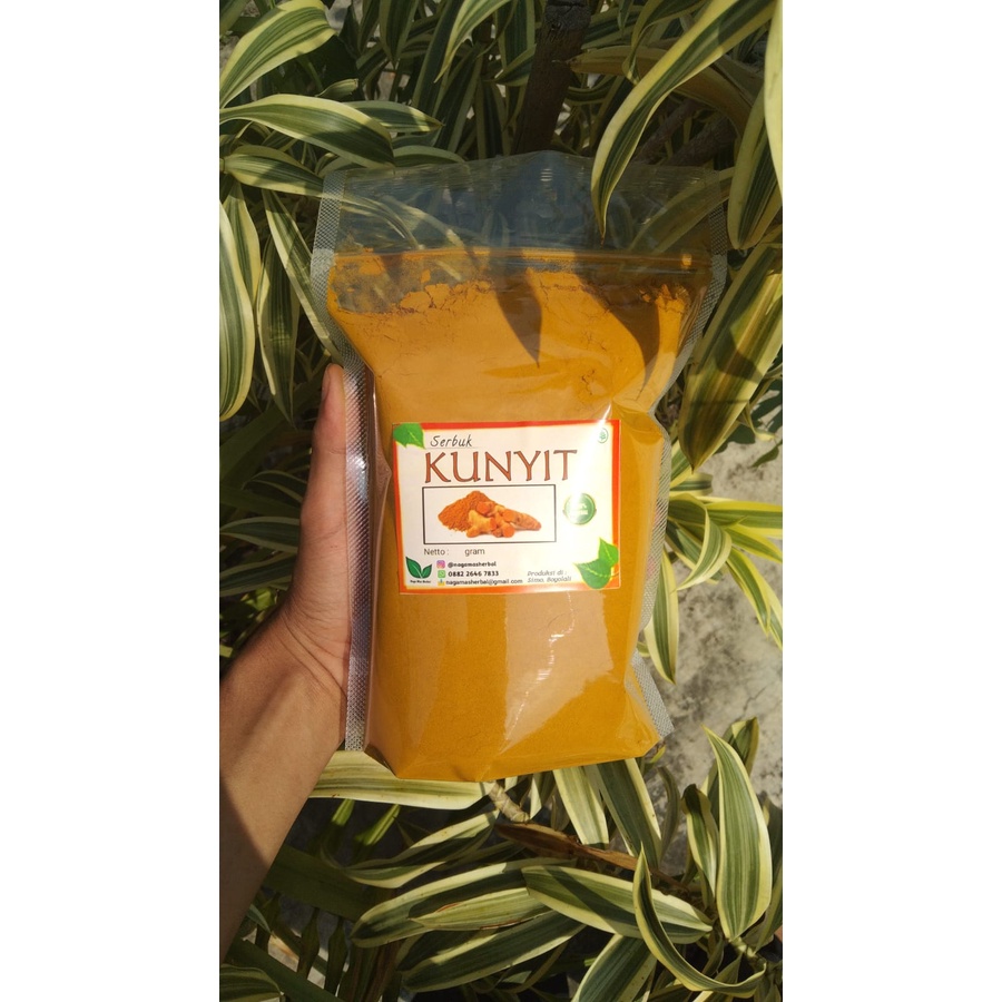 

Kunyit / Kunyit Bubuk Serbuk 1kg Murni 100% / Turmeric Powder Original