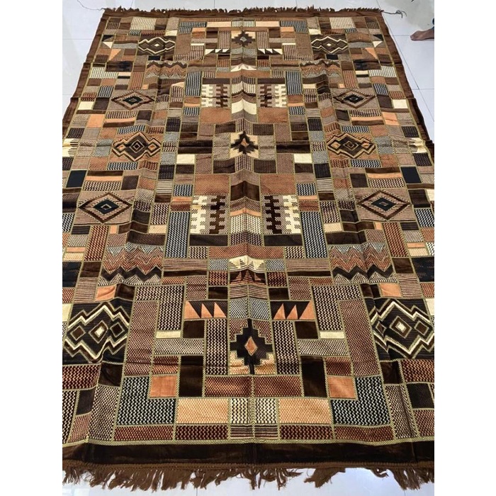 Karpet Permadani Hambal Alas Lantai Lipat Beludru Turkey Turki Jumbo