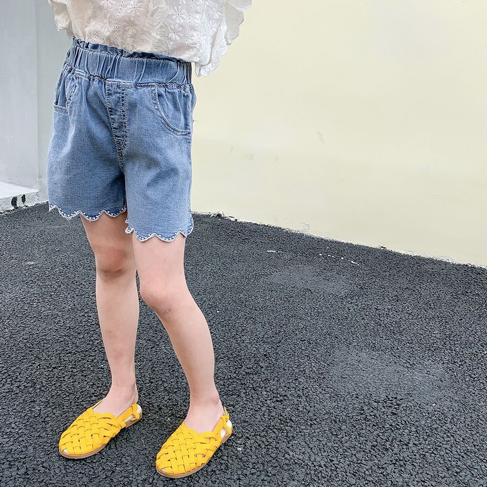 JEANS pendek celana rok anak korea vintage anak lucu korean style