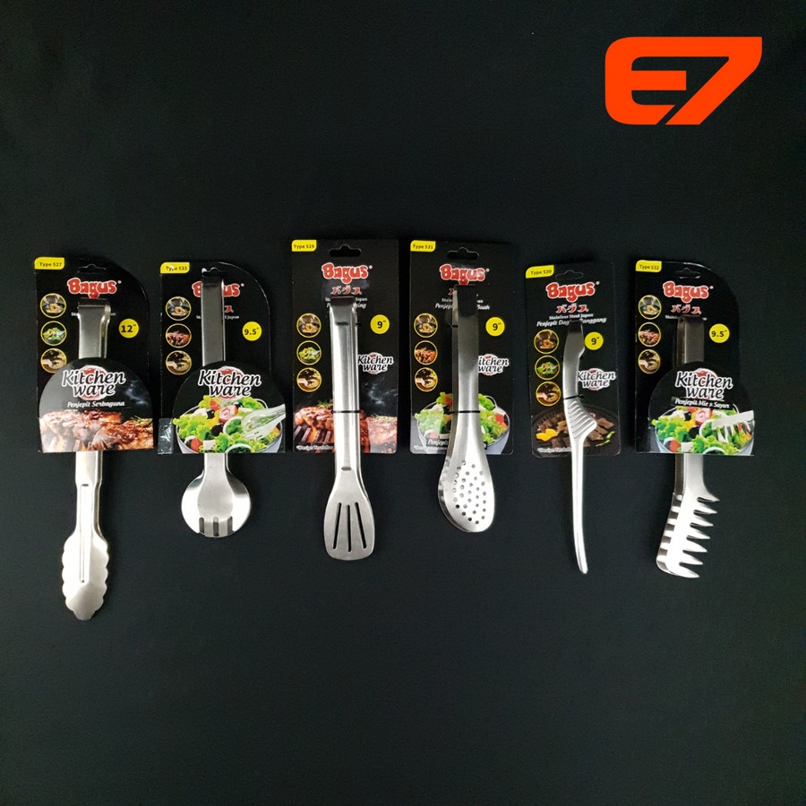 Pencapit Stainless Steel Bagus Kitchenware - Tong Besi Stainless