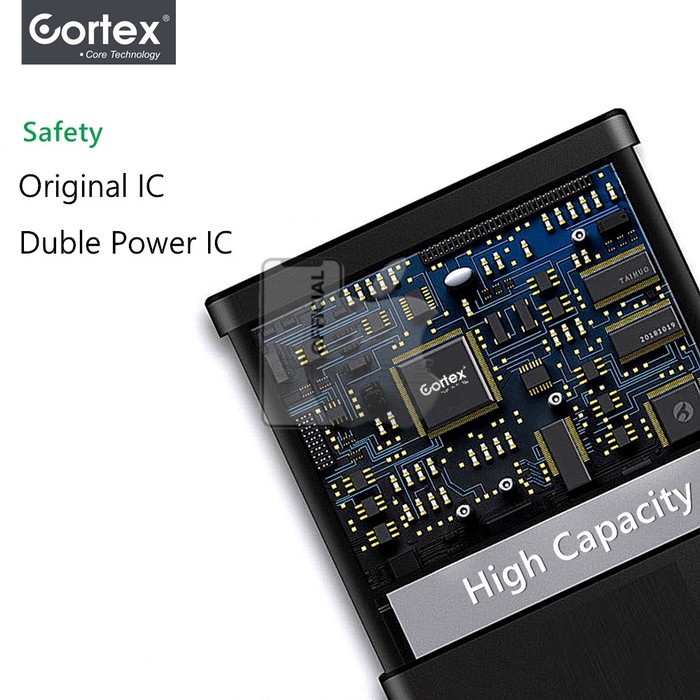 Batre baterai iphone 7-2350mAh/7P-3550mAh double power cortex Original