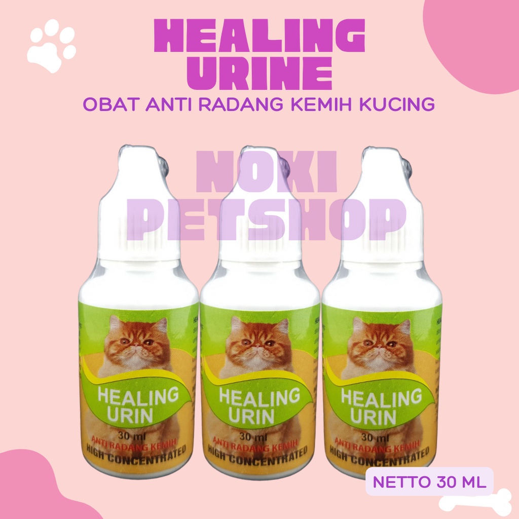 [BISA COD] HEALING URIN DROP 30ML ANTI RADANG KEMIH &amp; SUSAH KENCING KUCING OBAT KUCING SUSAH KENCING BERDARAH HEALING DROP HEWAN PELIHARAAN OBAT 30ML URIN