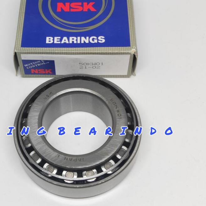 ➷ BEARING RODA DEPAN DALAM MITSUBISHI 50 KW 01 NSK 50KW01 ➬