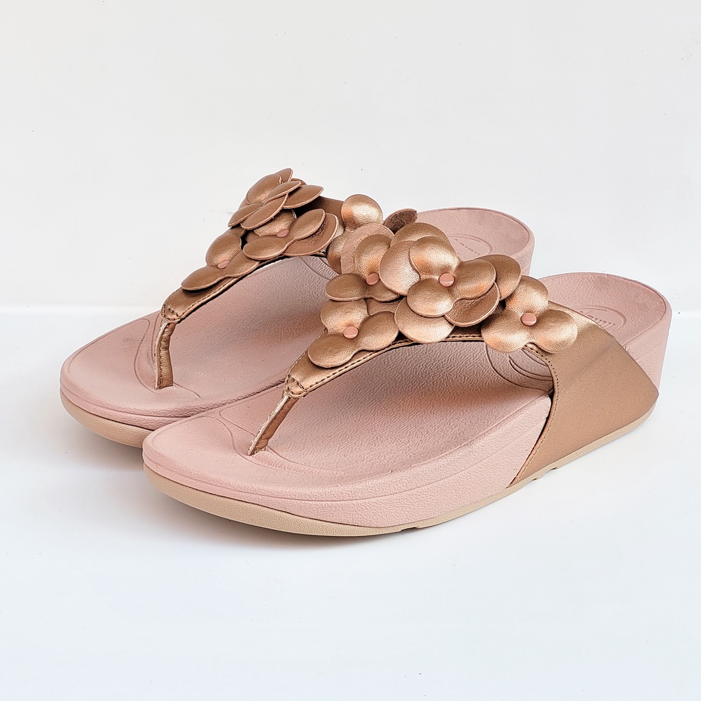 Sandal FitFlop Wanita Fleur / FitFlop Fleur / Sandal Wanita / Sandal Jepit Fitflop