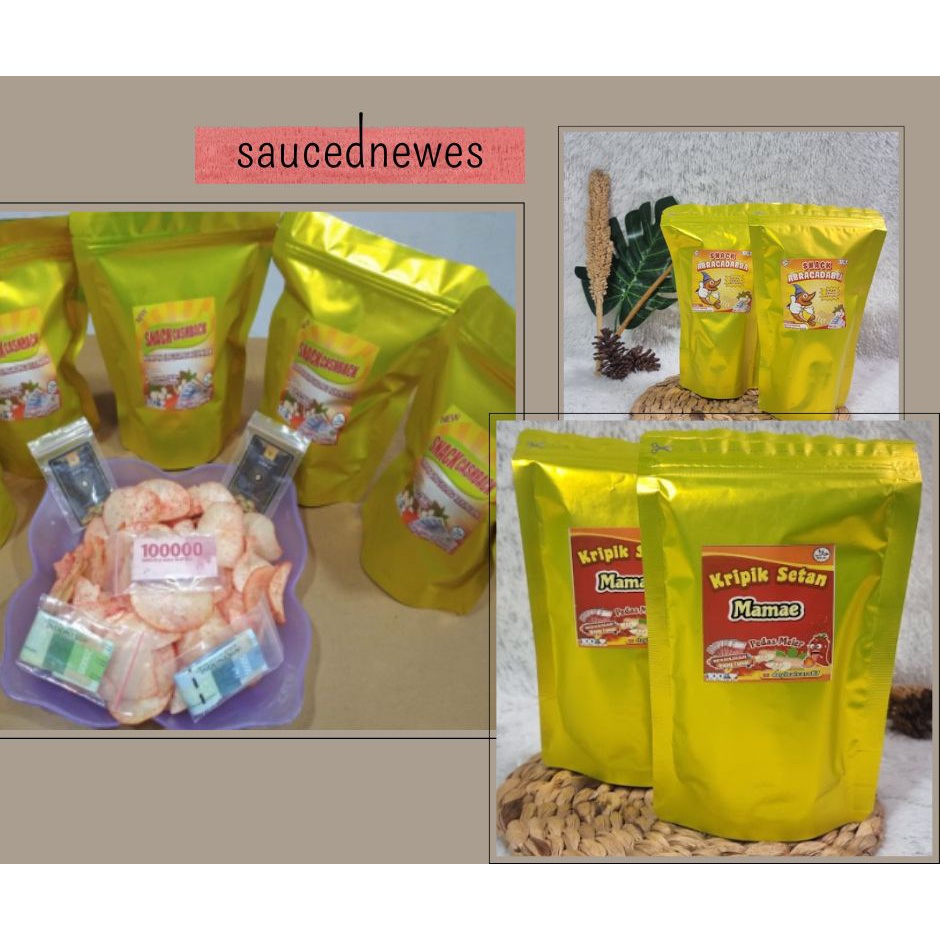 

(RAMADHAN ⚡ALE) jajan berhadiah uang tunai/makanan ringan berhadiah emas / jajan kripik ciki penghilang lapar /camilan diet / kripik sehat enak di makan /lauk krupuk kriuk/jajanan jadul