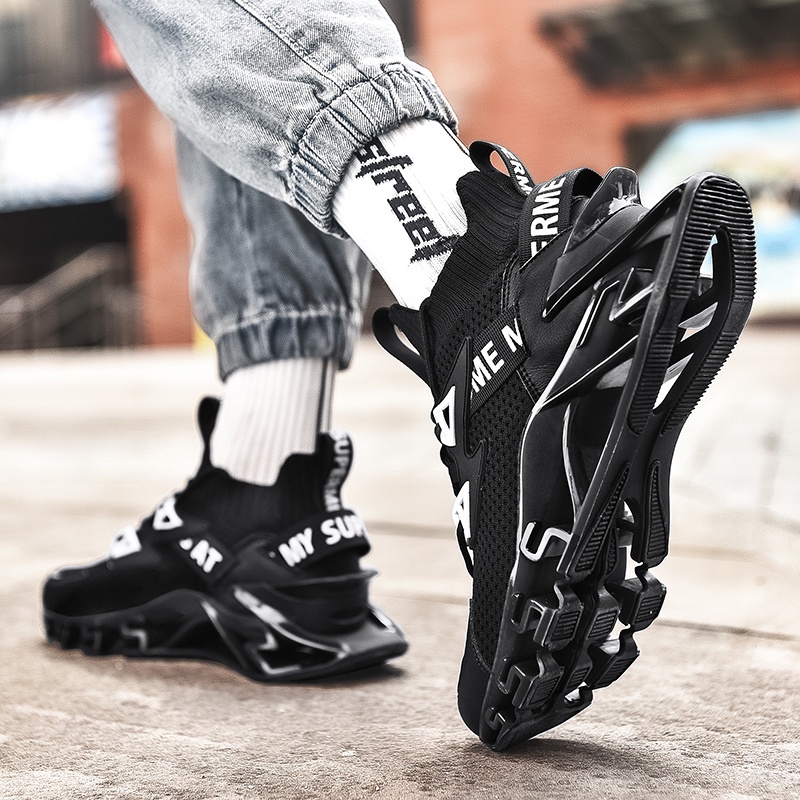 BIG PROMO KUALITAS TINGGI  SEPATU SNEAKERS PRIA BERNAPAS SEPATU OLAHRAGA SOL TPU SEPATU PRIA SEPATU