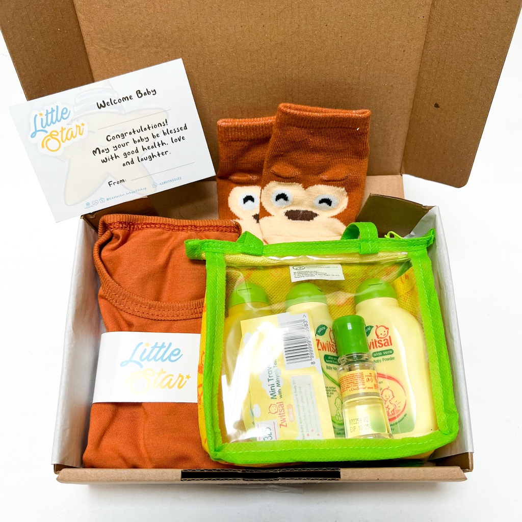 Hampers Newborn Baby Gift Set Kado Baju Sabun Perlengkapan Mandi Bayi Baru Lahir Hadiah Parcel Premium Unisex