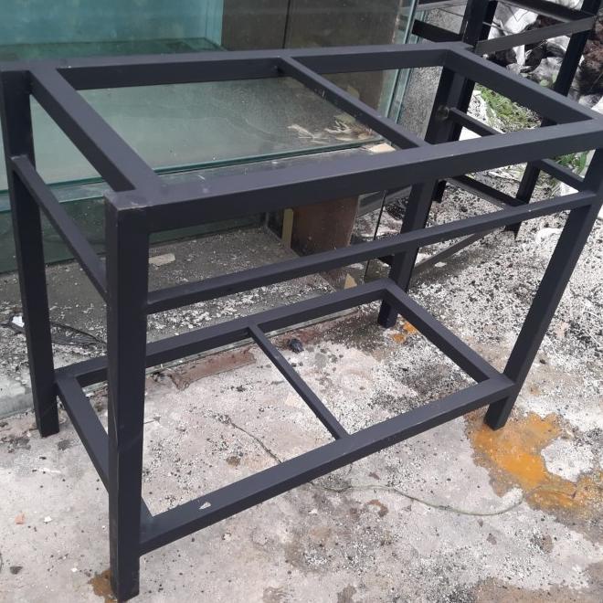 Rak Besi Aquarium Hollow 80X40