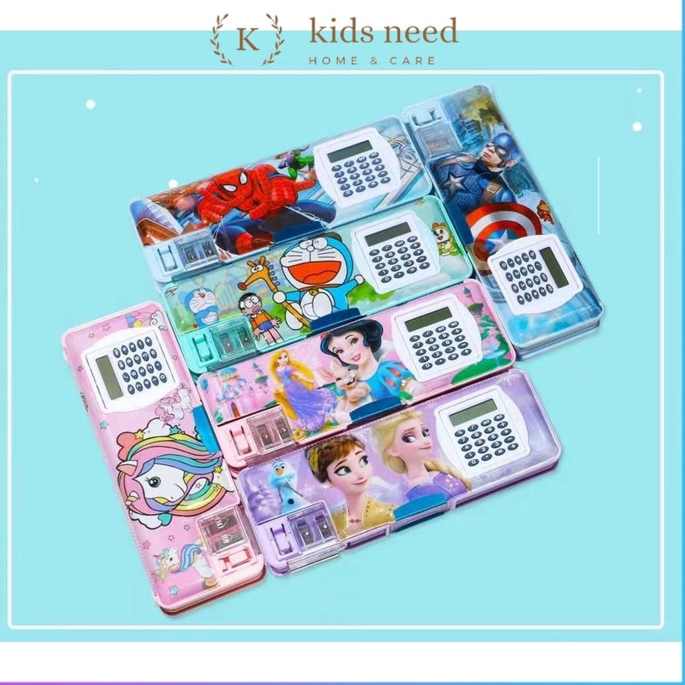 

38 Kotak Pensil Magnet Kalkulator / Tempat Pensil Karakter Calculator/Pensil Box Lucu →Ready Stok