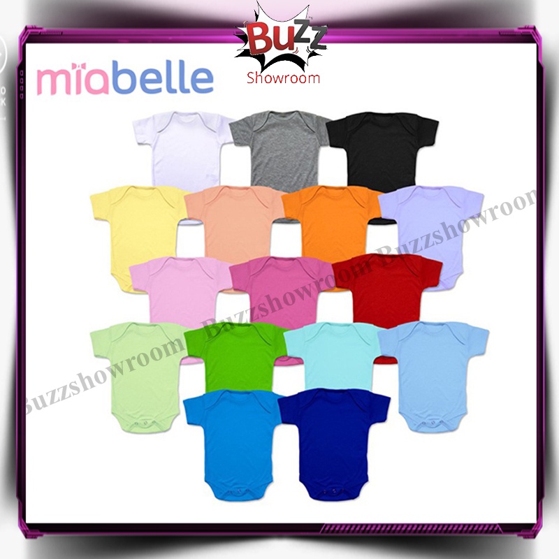 Baby Jumper Miabelle Polos Baju bayi anak Jumpsuit