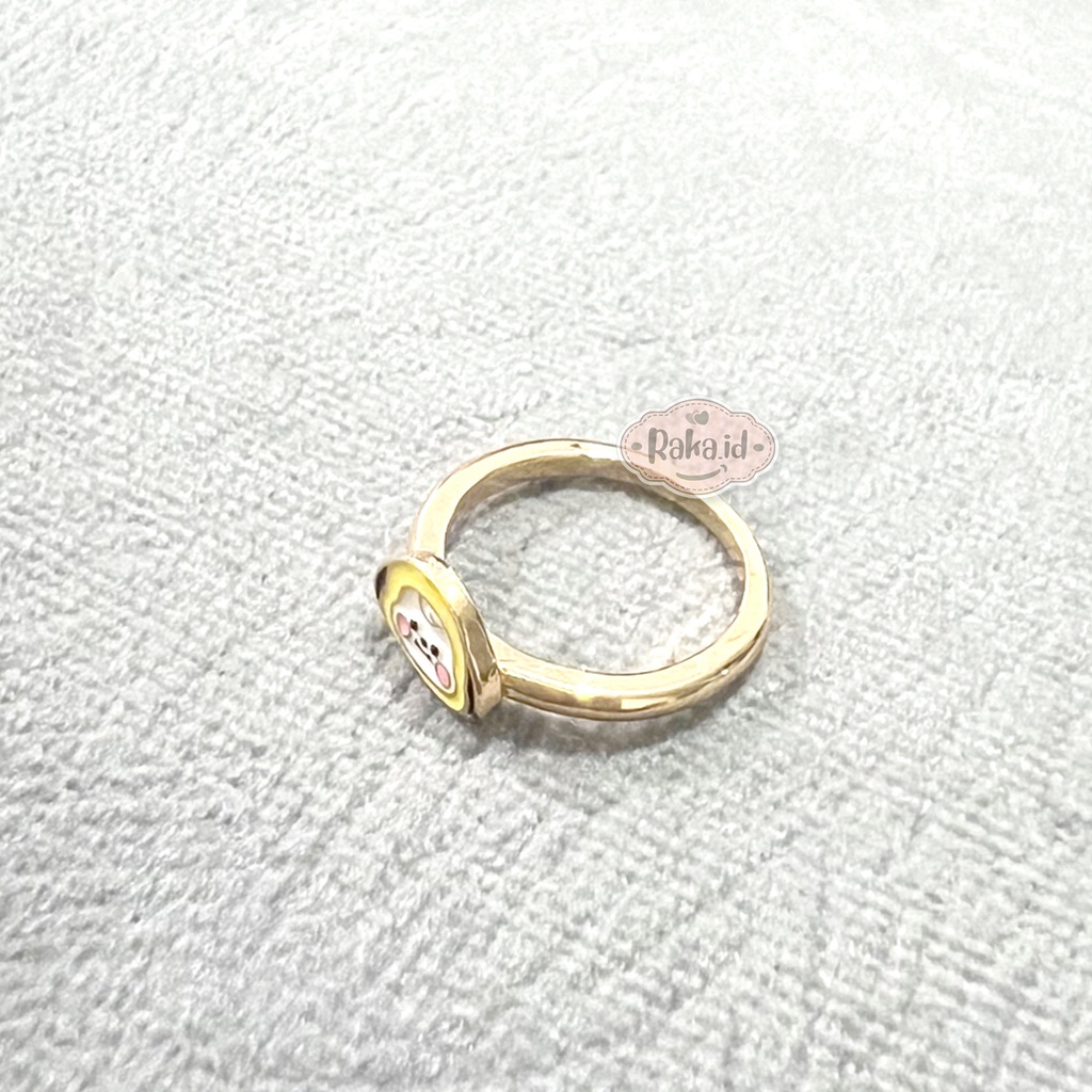 Cincin Anak Perempuan Cincin Anak Anti Karat Motif Kepala Chimmy 1267