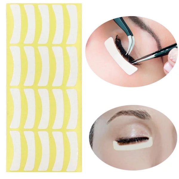 Eyepatch Kuning Eyelash Extension Paper Sticker Patch 1 Lembar Eyetape Kertas Extension Stiker Path Eye