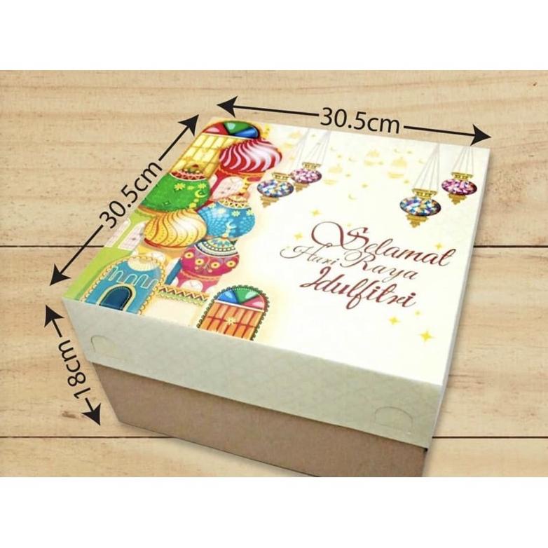

BOX DUS KUE CARNATION LEBARAN IDUL FITRI .