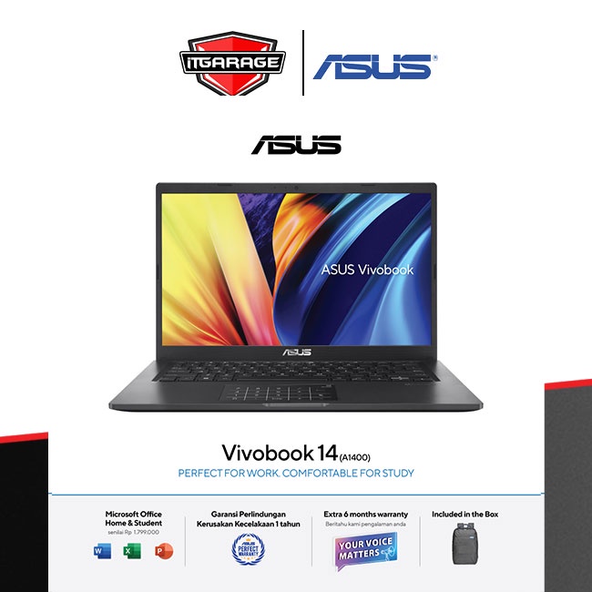Asus Vivobook A1400EA-FHD7522 7523|Pentium7505/4G/256G/Intel UHD