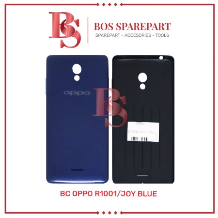 TUTUP BELAKANG OPPO R1001 / JOY BLUE / BACK DOOR / BACK COVER