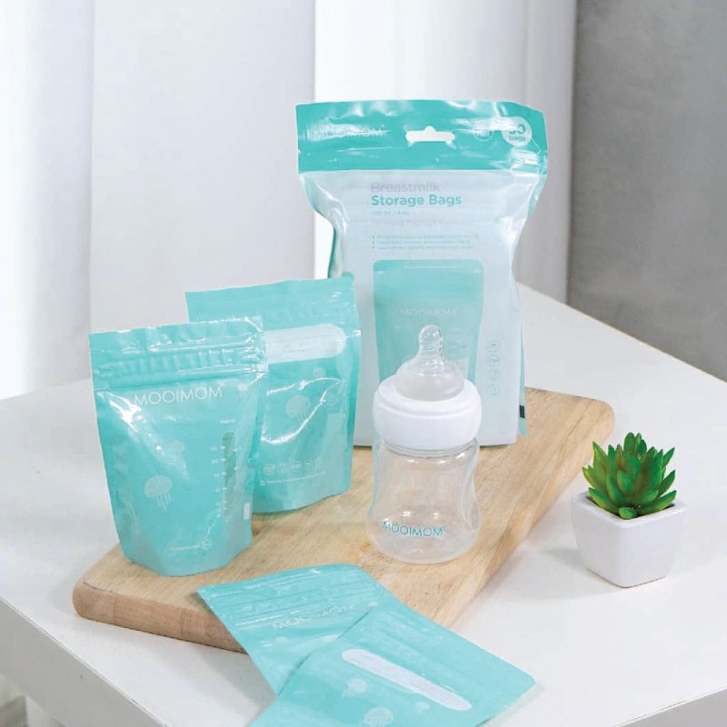 MOOIMOM BREASTMILK STORAGE BAGS 120ML Kantong Asi