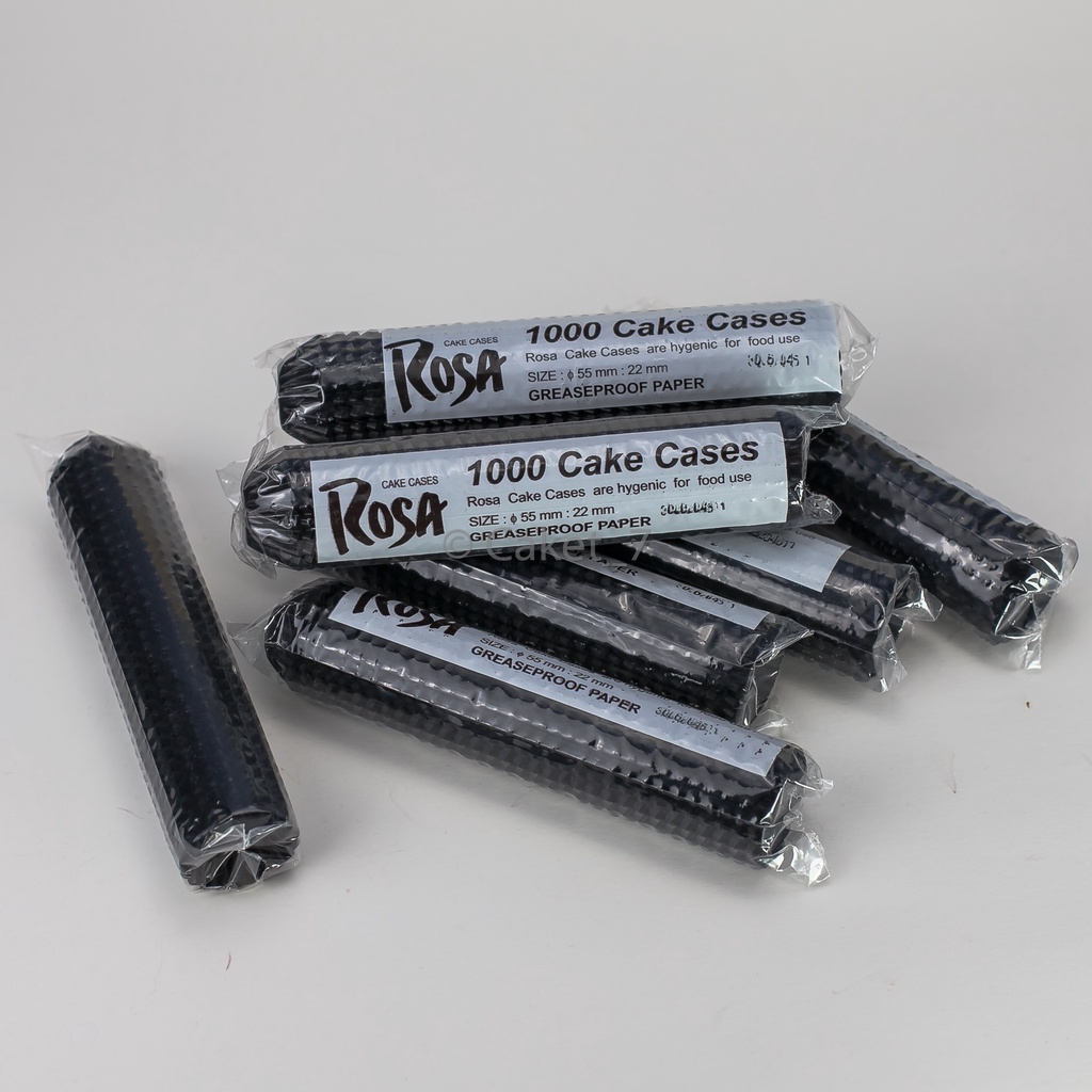 isi 1000 pcs cup kue / cup nastar / cup cake case nastar hitam
