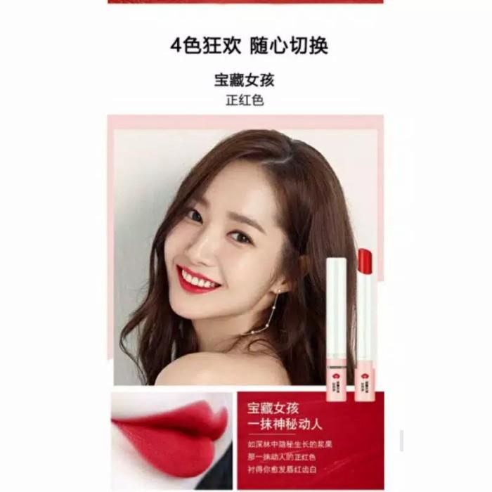LIPSTIK VIRAL TIKTOK LIPSTICK KOREA 4 IN 1 SET