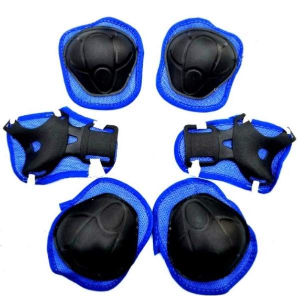 sepatu roda Decker Pelindung Lutut Siku Sepatu Roda Anak DEKER INLINE SKATE - Biru(I3N6) sepatu roda