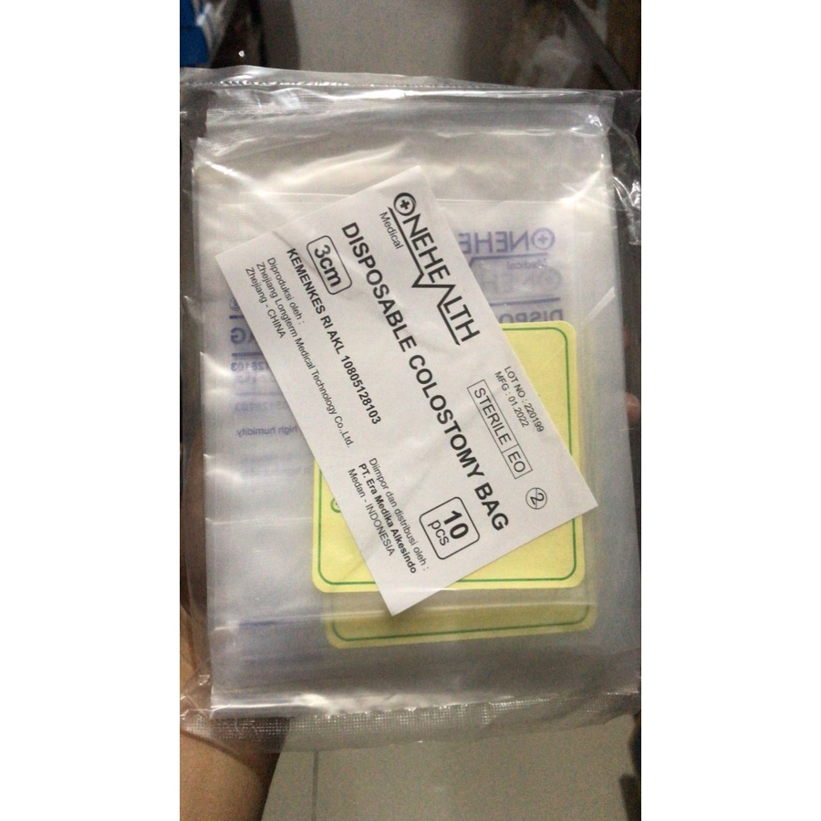 Kantong Kolostomi Disposable Colostomy Bag Onehealth Satuan