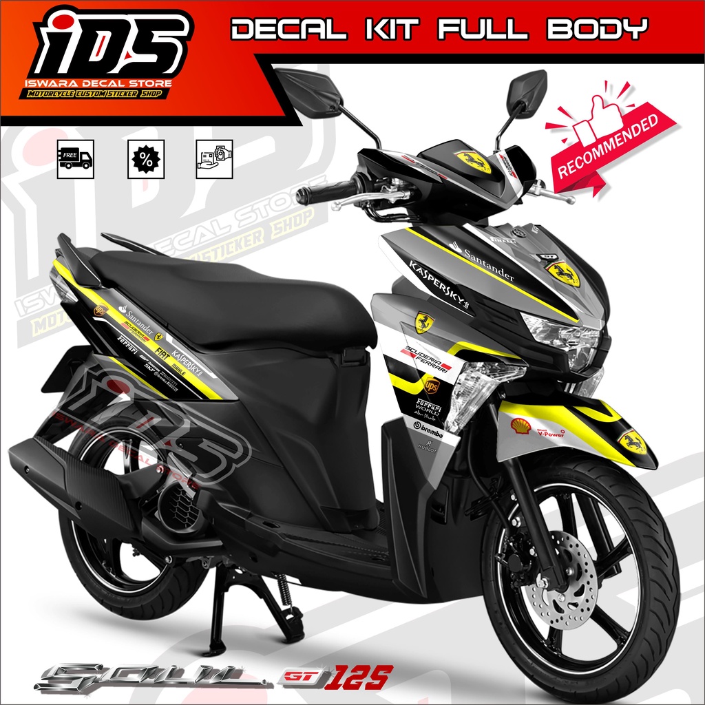 Stiker Soul Gt 125 Decal Soul Gt 125 Striping Soul Gt 125 Stiker Mio Soul Gt 125 Striping Mio Soul G