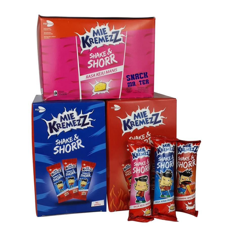 

(♥C6369] Mie KremezZ Shake & Shorr - Netto 21 bks x 16 gr