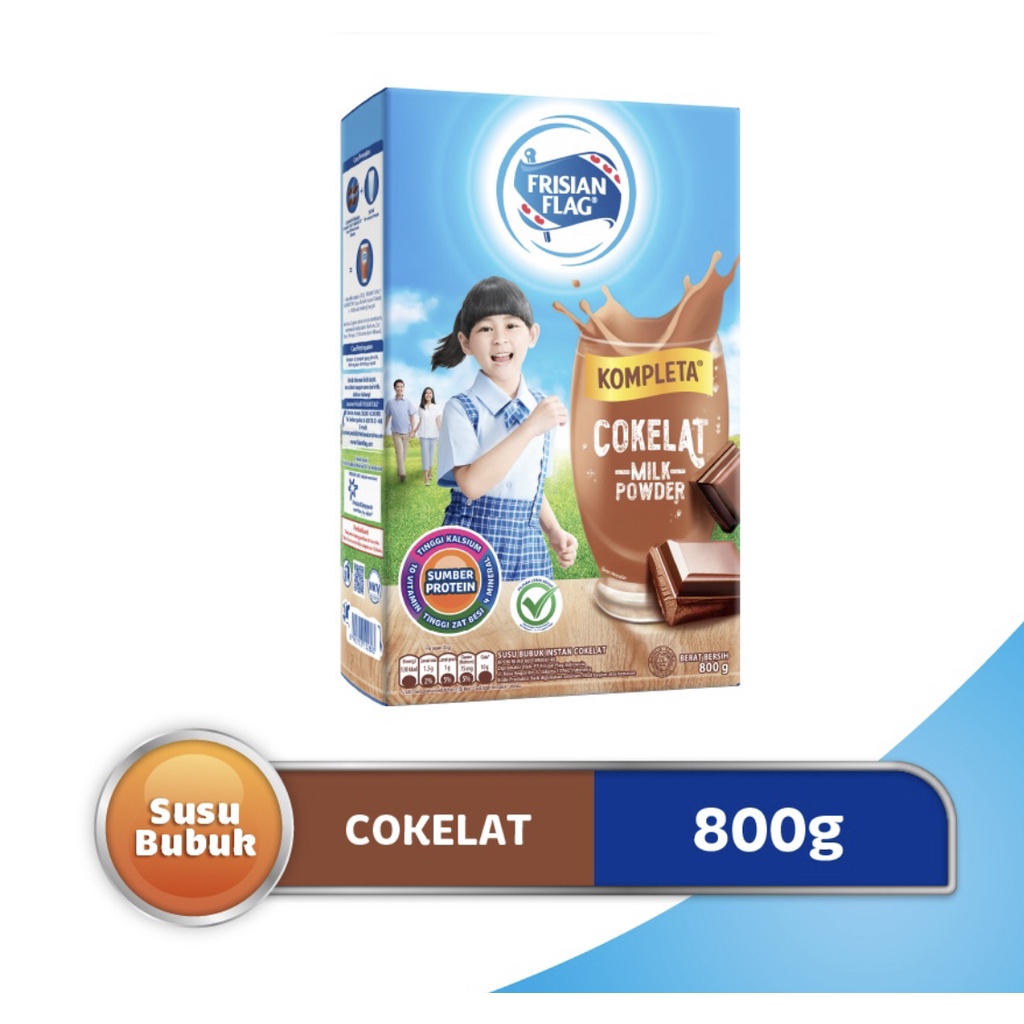 Frisian Flag Kompleta Coklat / Vanila 800gr