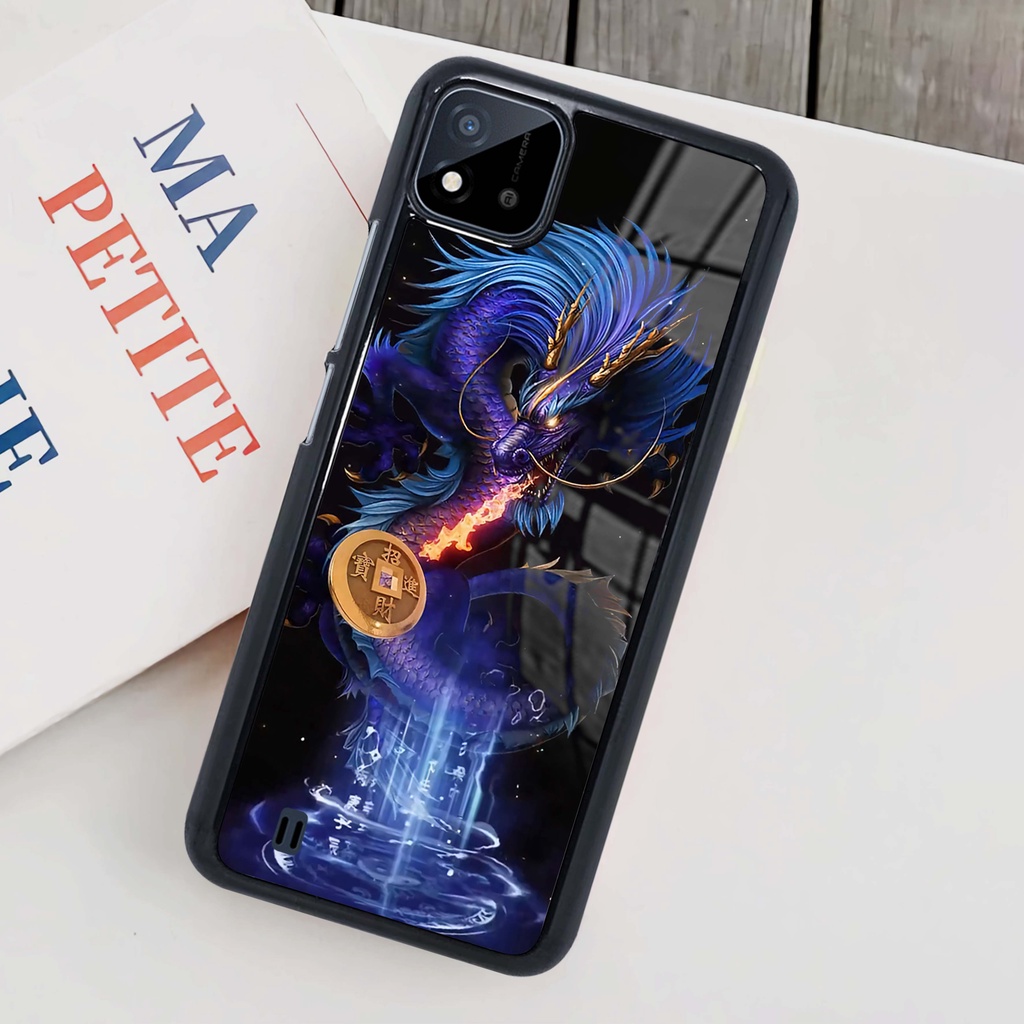 (MT86) Case Kilau Realme C20 | C11 2021 | Casing Hp Realme | Pelindung Smartphone Seven Case | Drago