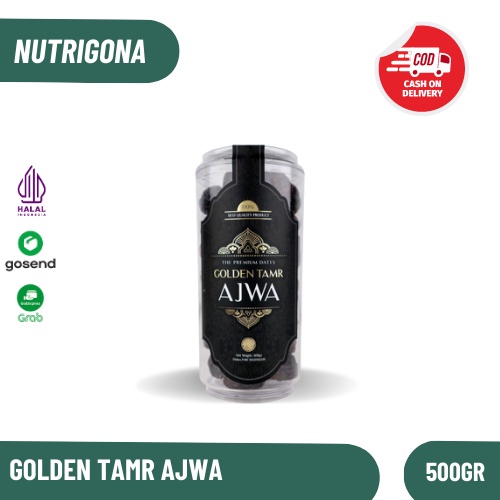 

KURMA AJWA ORIGINAL GOLDEN TAMR AJWA - 500gr