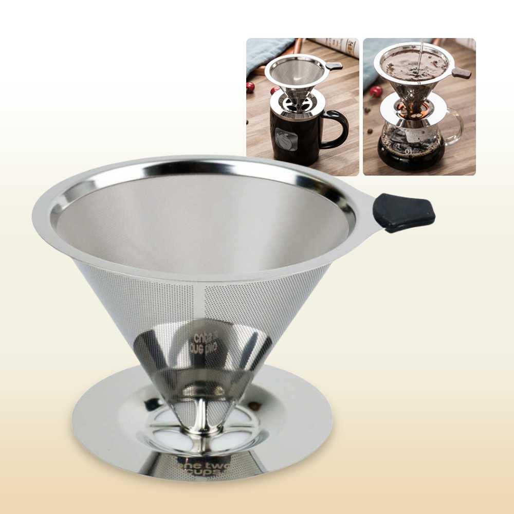 One Two Cups Filter Penyaring Kopi Double Layer Coffee Filter