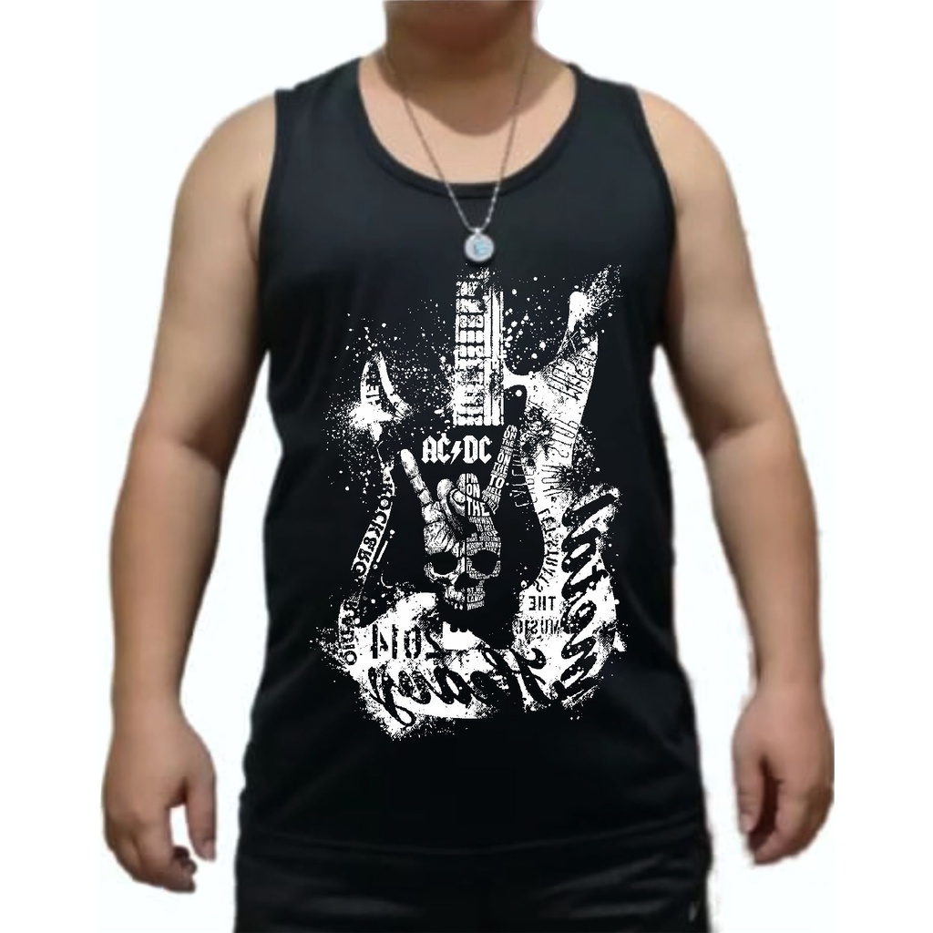 SINGLET JUMBO SABLON PLASTISOL /KAOS DALAM PRIA