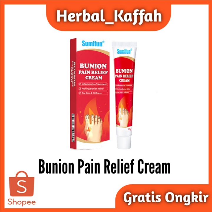 Salep Pereda Nyeri Sendi dan Otot Bunion Pain Relief Cream 20gr Original