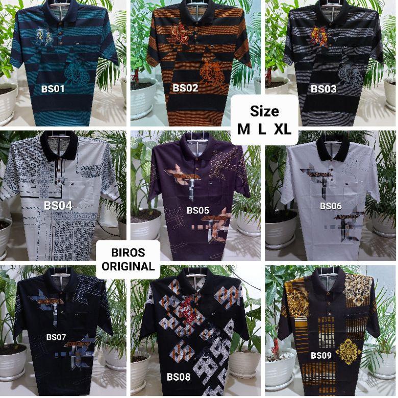 TERMURAH BIROS PLATINUM M L XL KAOS IMPORT KOREA BAPAK WANGKY