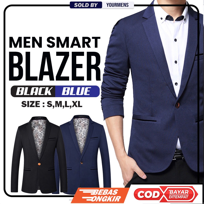 BLAZER SLIMFIT PRIA CLASSIC HIGH TWIST CASUAL BODYFIT KOREA STYLE NIKAYU (S,M,L,XL)