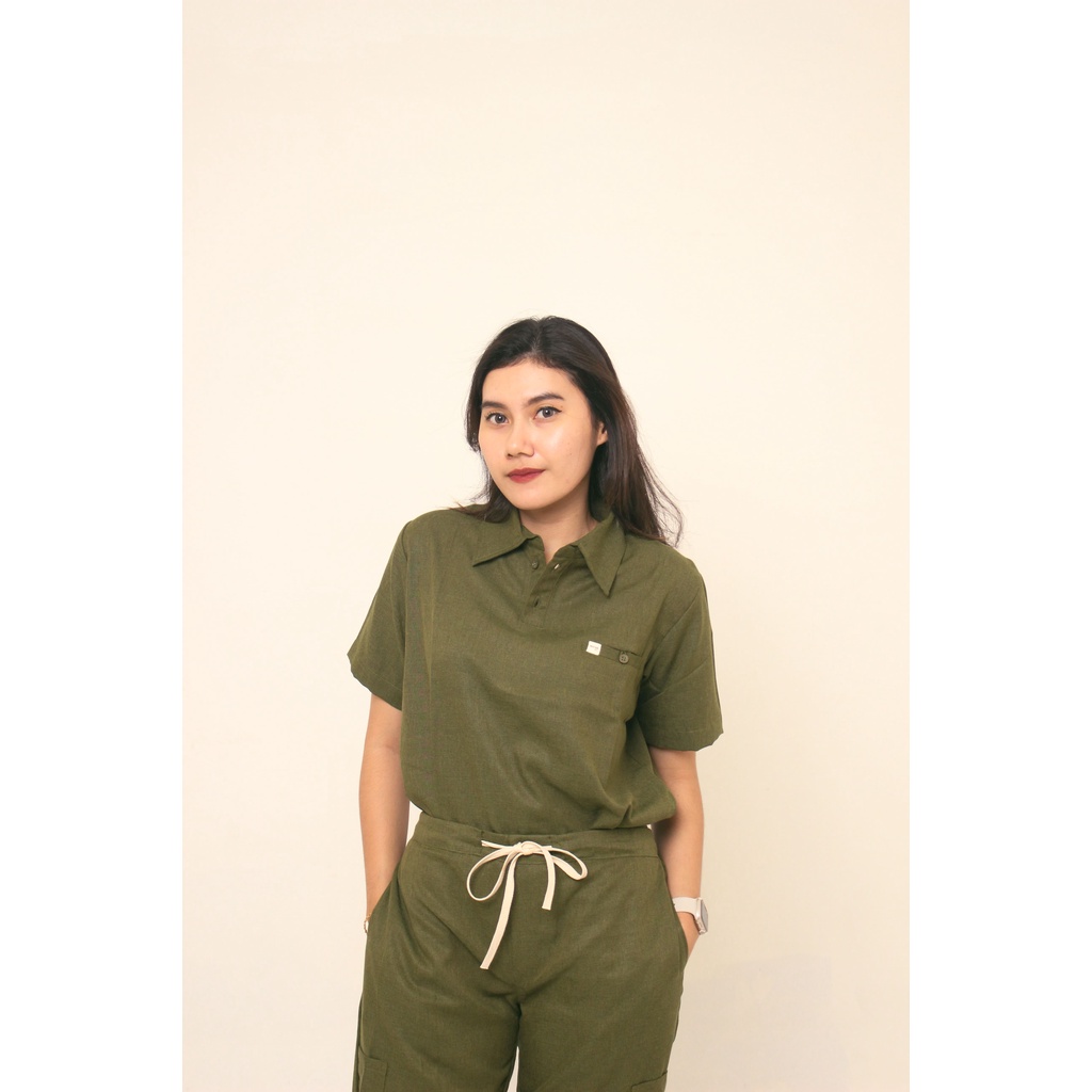 [Drop Three - PAVLO] Doctor's Scrub/Set Baju Jaga OK/Medical Scrub