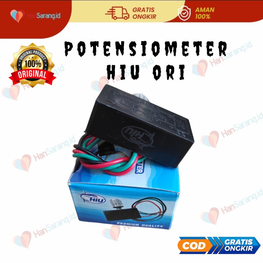 Potensio Control tangki Cas Pengatur Kontrol Kecepatan