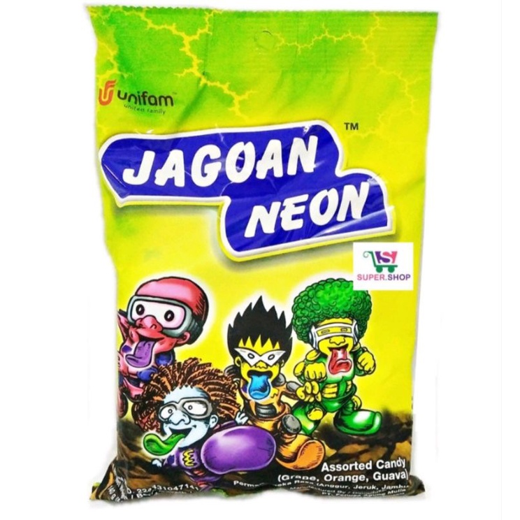 Permen Jagoan Neon Isi 50pcs