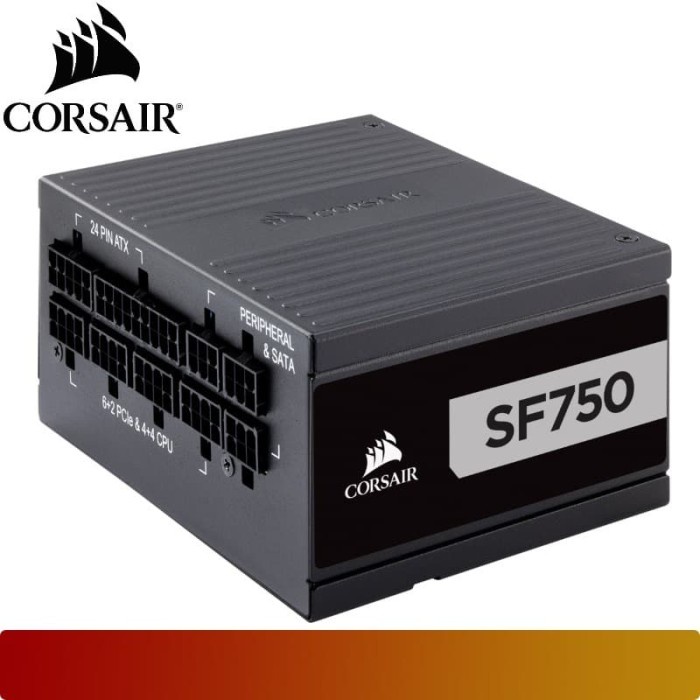Corsair - Sf750 80 Plus Platinum 750 Watt Sfx Psu Fully Modular