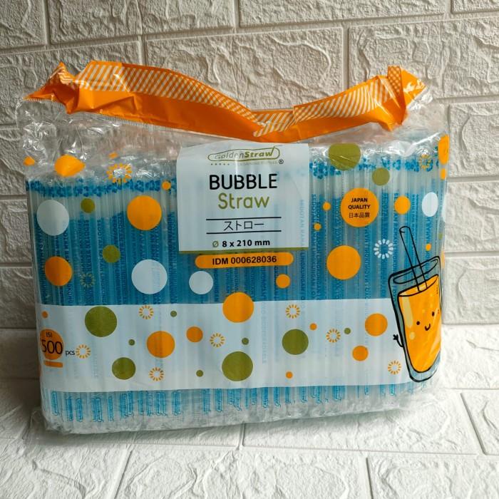 Sedotan Steril Bening 8 Mm/ Sedotan Boba/ Pipet Bubble Bening (Perpac)