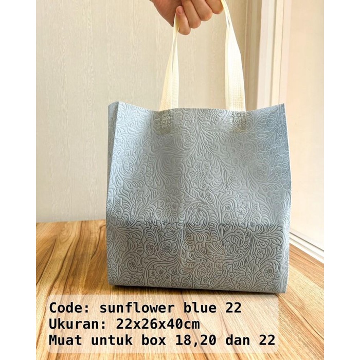 

Tas Spunbond Kemasan Dus Box Kotak Packaging Kue Puding Tekstur 063