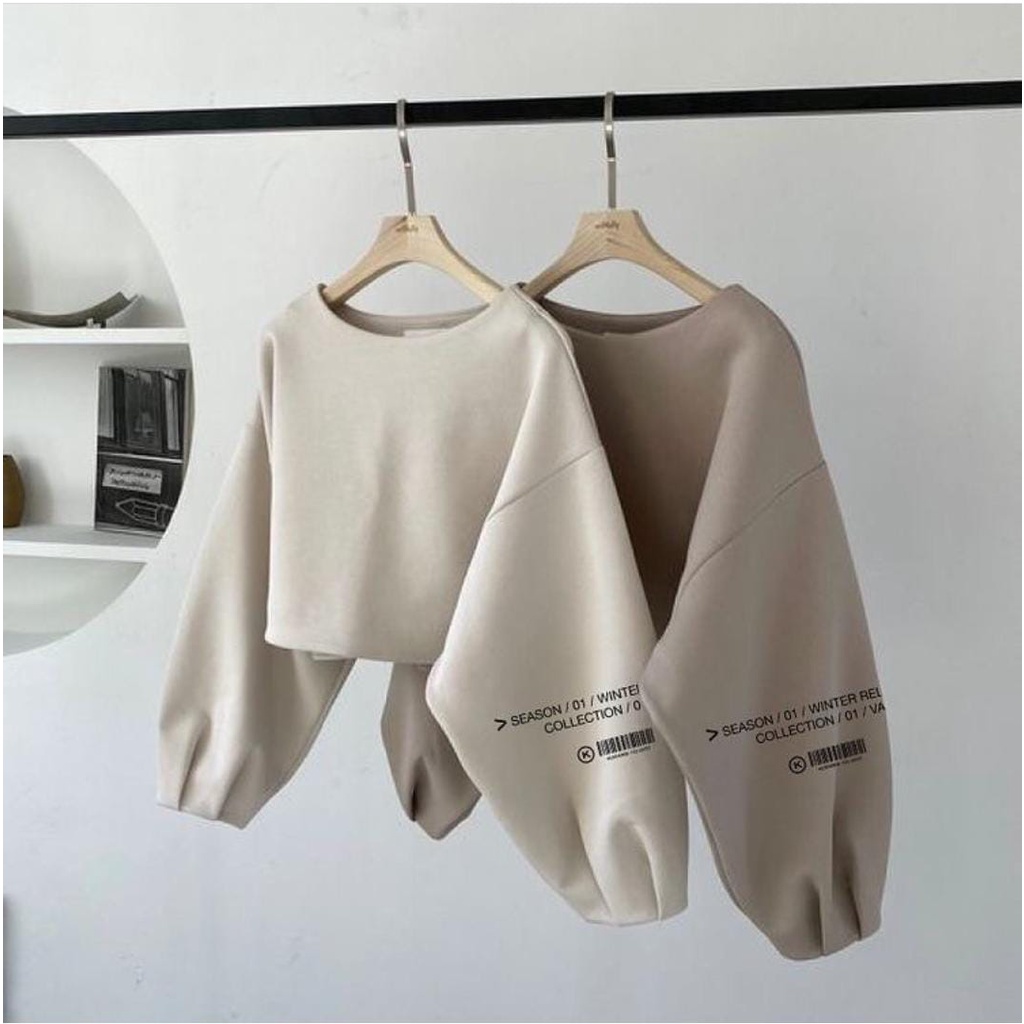 SEASON WINTER CROPE SWEATER OVERSIZE (IC)