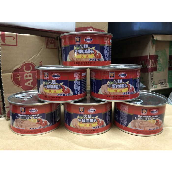 

TTS PREMIUM LUNCHEON MEAT / HAM MALING PREMIUM 397GR