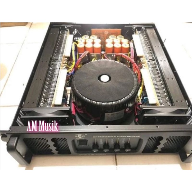 POWER AMPLIFIER RDW ND15PRO CLASS H ORIGINAL ND 15 PRO