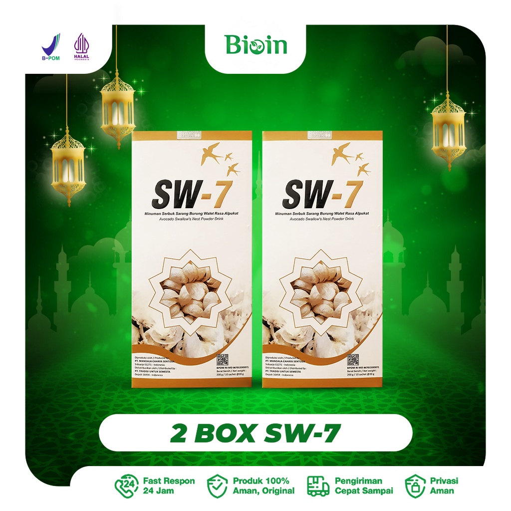 SW -7 (2 Box) - Sarang Burung Walet