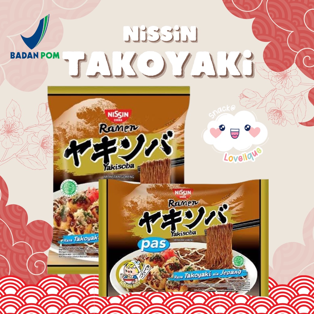 

Nissin Yakisoba Takoyaki Ramen - Mie Instan / Instant Noodle - Nissin Gekikara